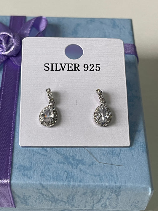 Cubic Zirconia Stud Earrings