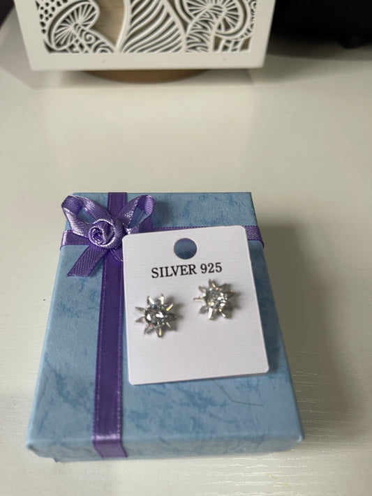 925 Silver Stud Earrings